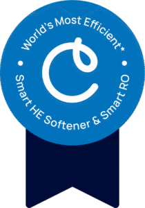 World's Most Efficient Culligan Smart HE Water Softener and Smart Reverse Osmosis System badge
